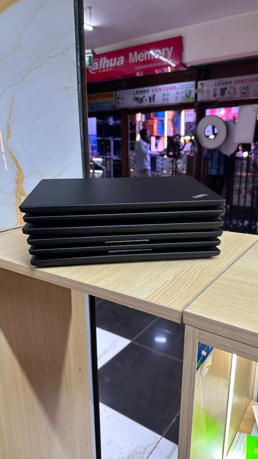 Lenovo ThinkPad T460s with an Intel Core i7 (6th Gen), 8GB RAM, and 256GB SSD is a lightweight, durable professional ultrabook product photo