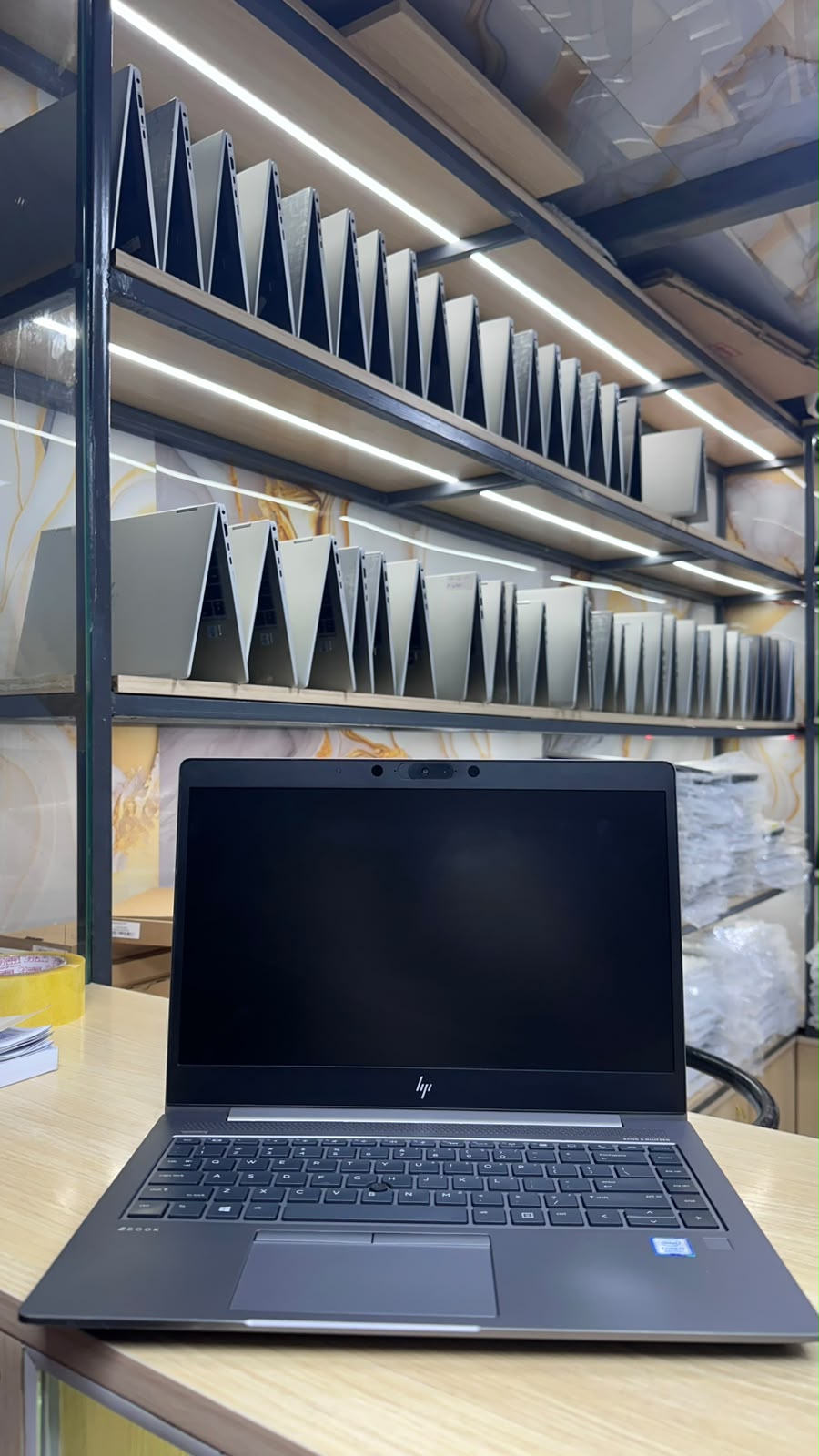 HP ZBook 14u G6 with an Intel Core i7 8th Gen processor, 16GB RAM, 256GB SSD, and dedicated graphics product photo