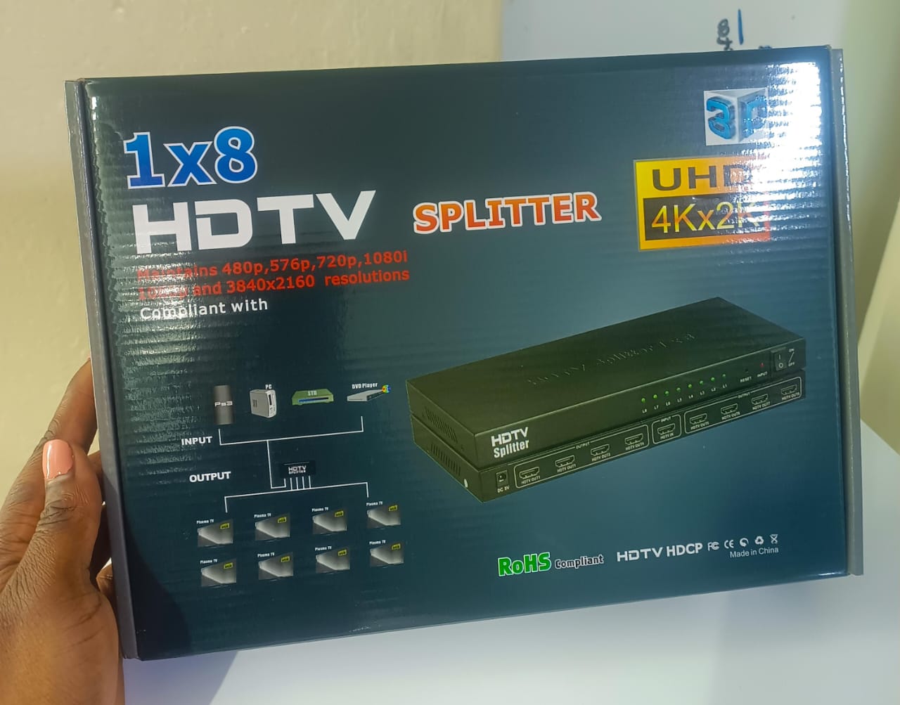 HDMI SPLITTER 1X8 product photo