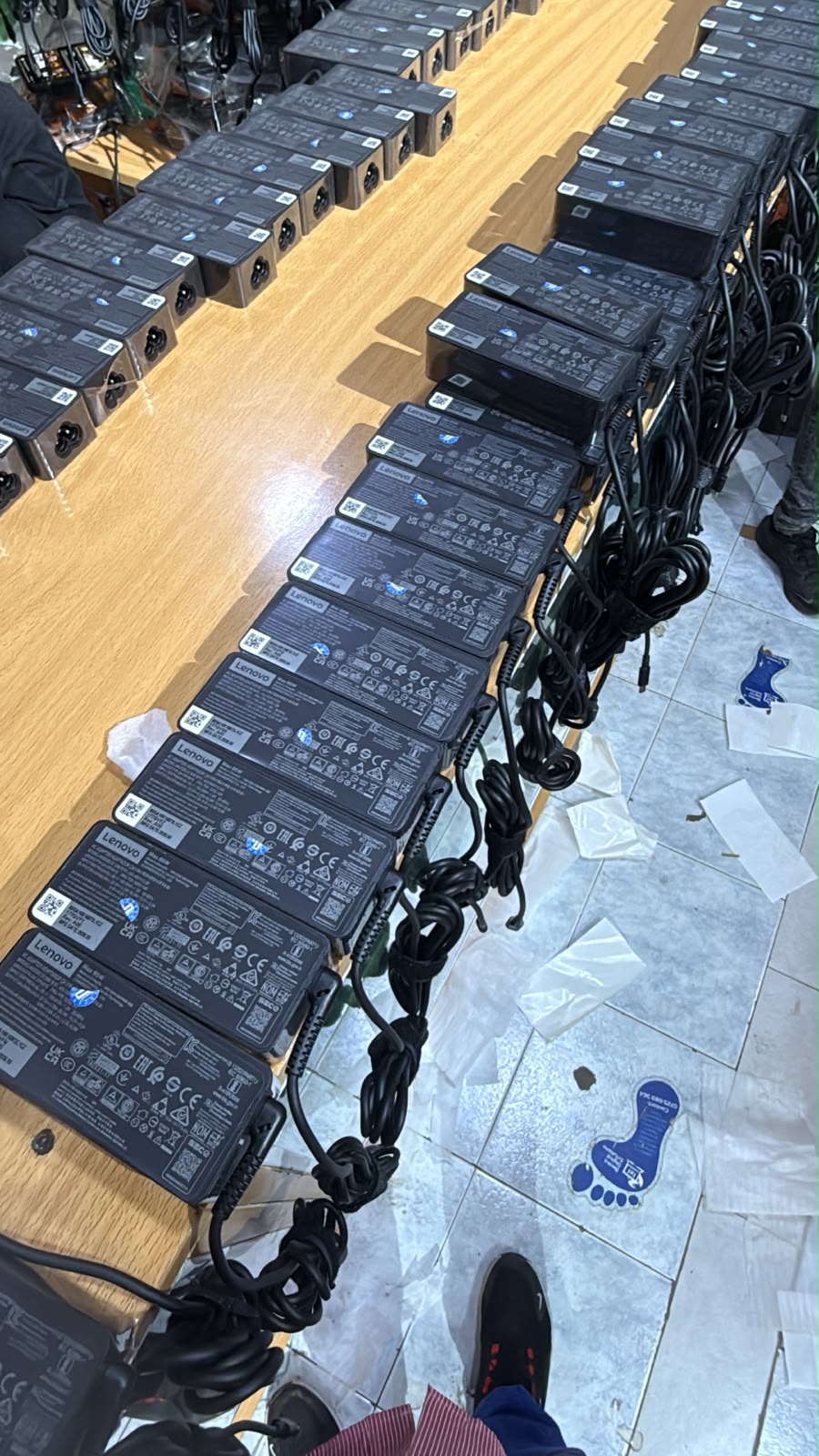 Lenovo Type C laptop charger. product photo