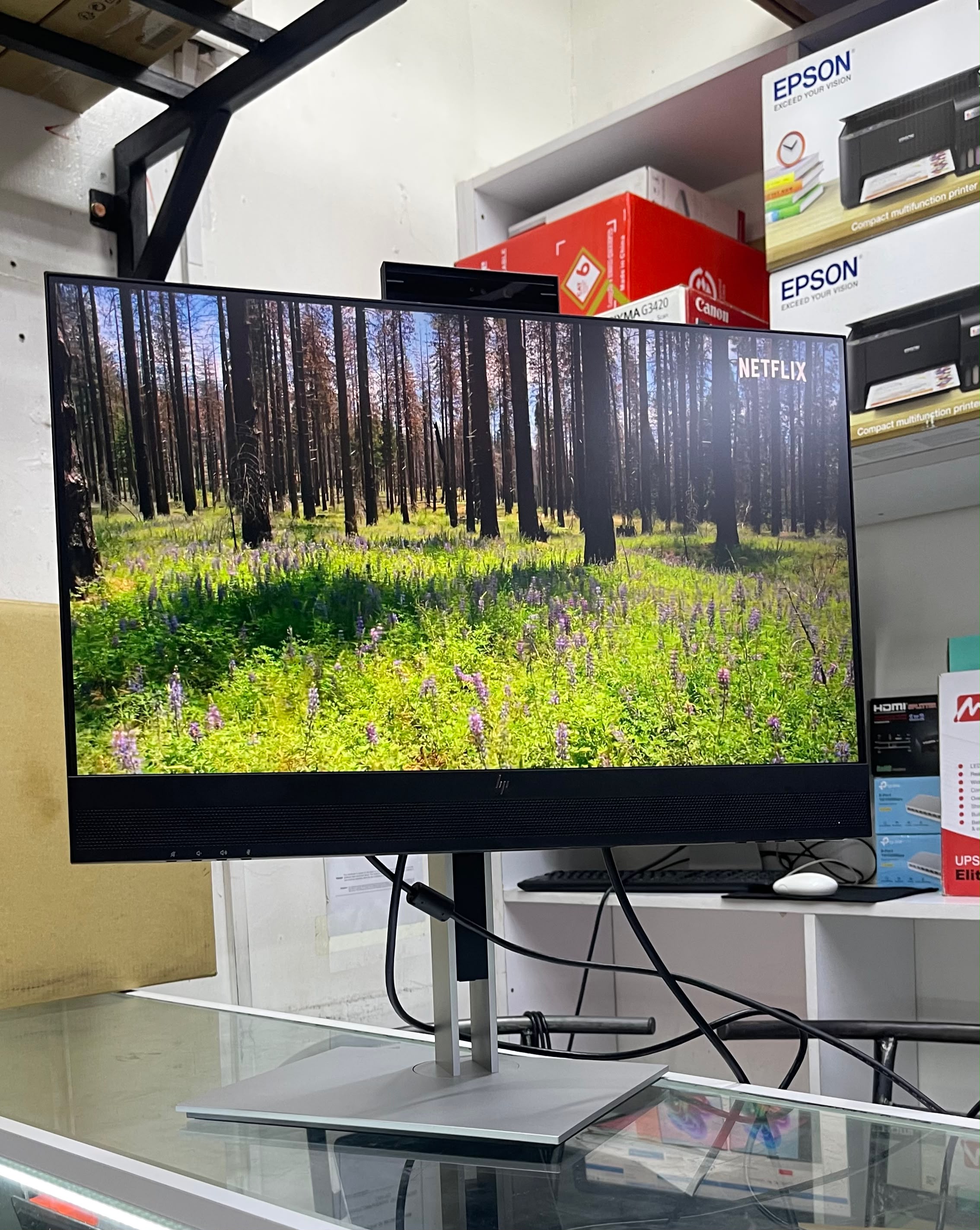 BRAND NEW 24" HP E24t G4 Touch Monitor 24" Touch, IPS , Full HD ,60Hz product photo