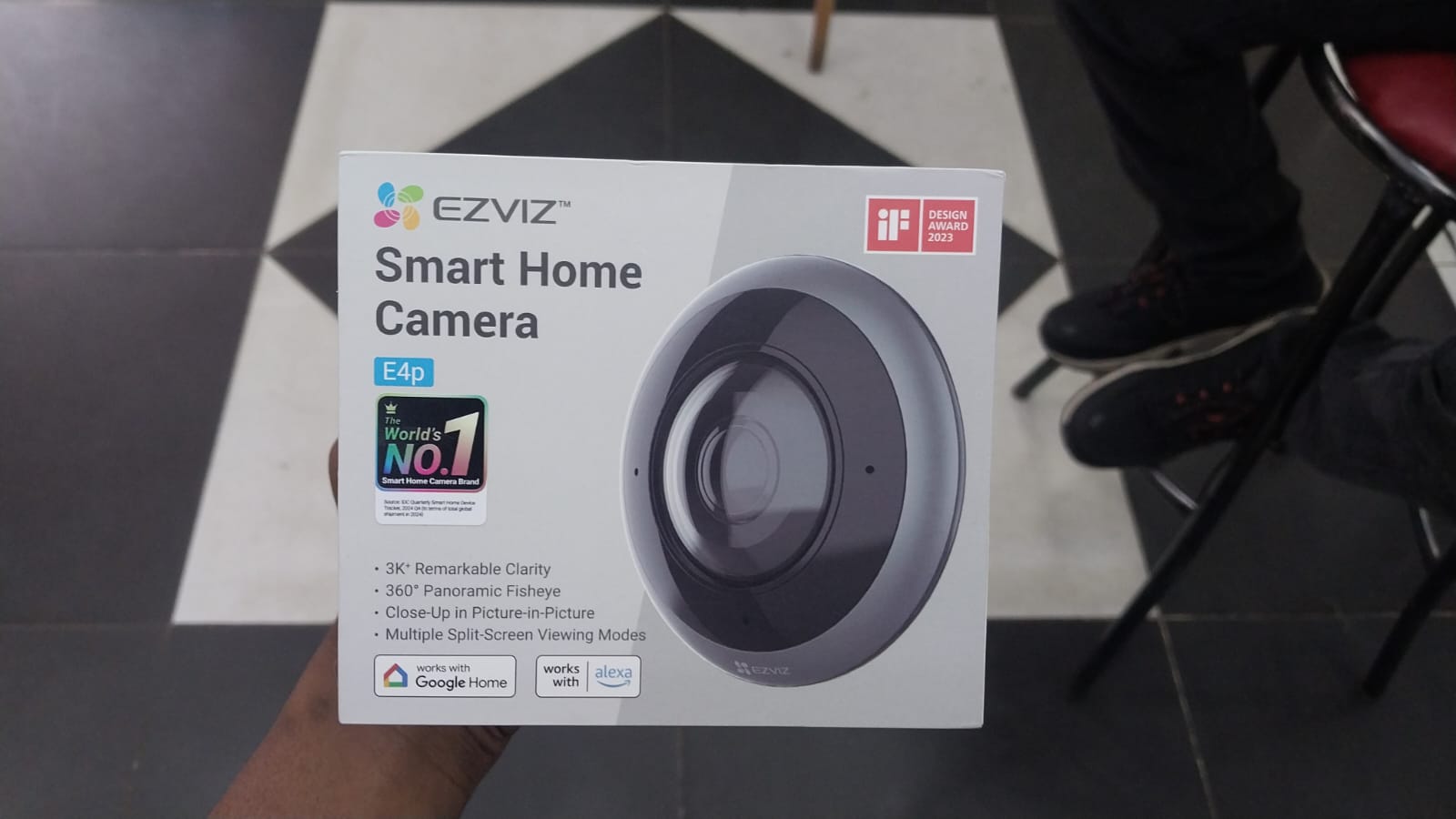 Panoramic Fisheye Camera. � EZVIZ product photo