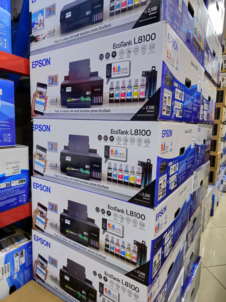 Epson EcoTank L8100 High-Quality 6-Color Photo Printer All-in-One Ink Tank Printer product photo