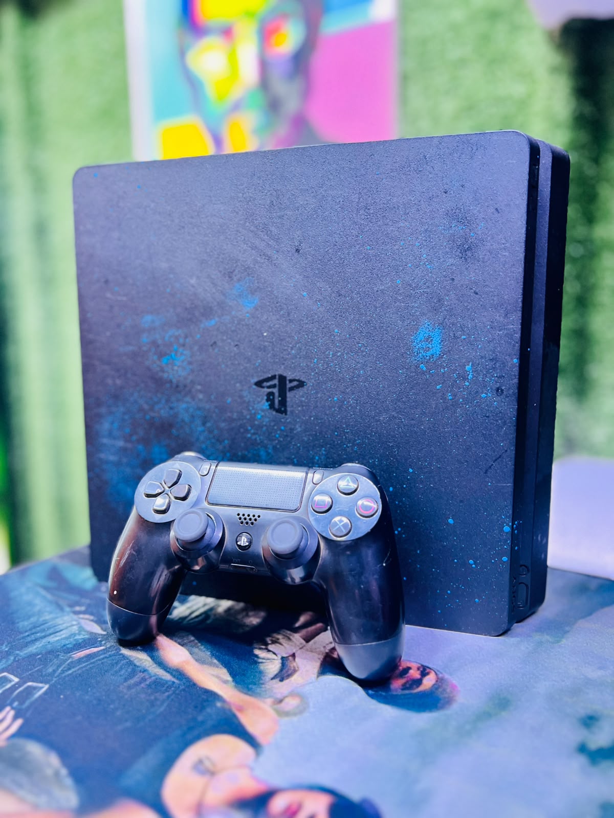 Ps4 Slim Chipped with fc27 1 controller product photo