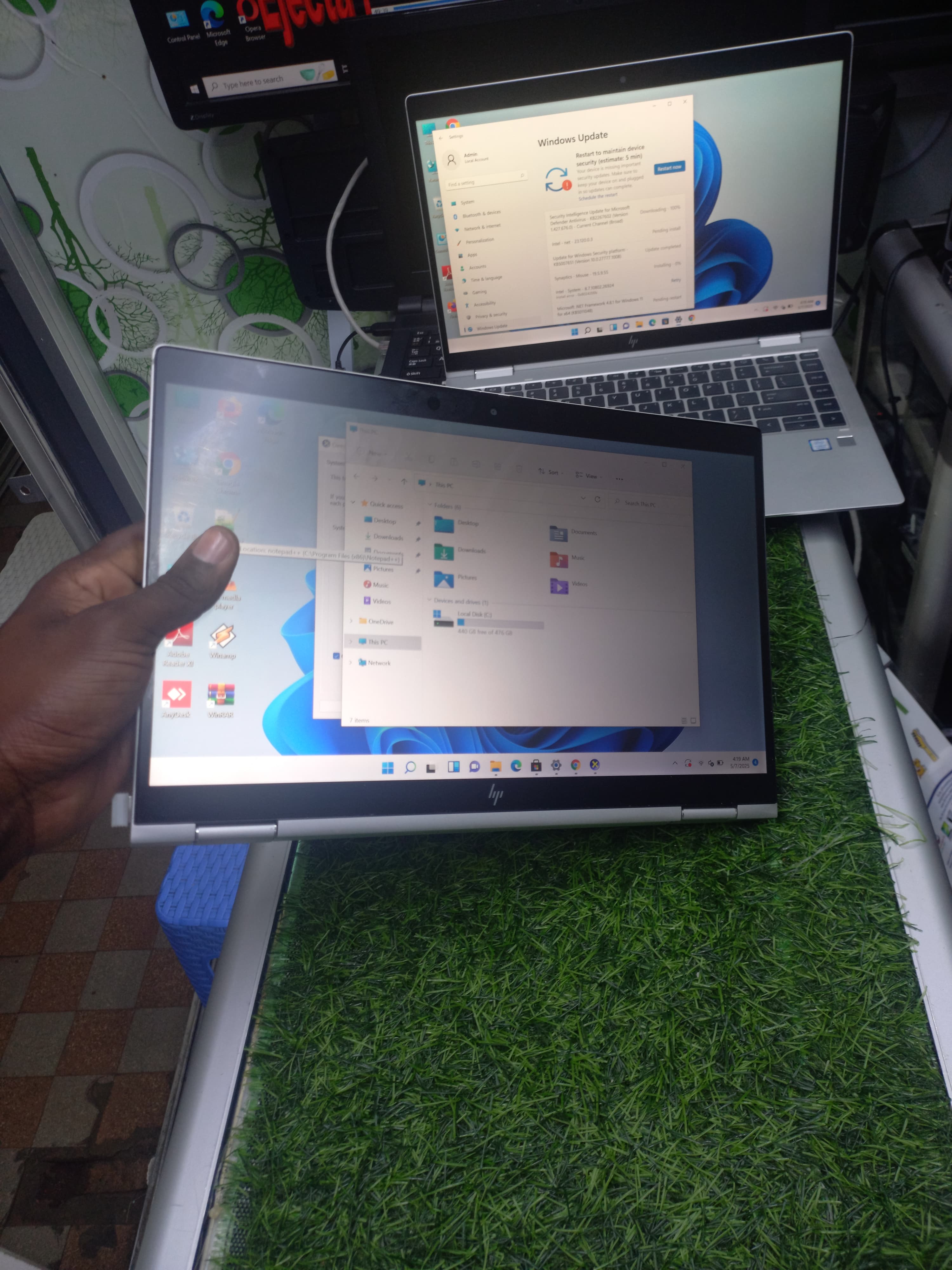 Hp EliteBook 1040 G7 x360 Intel Core i5 10th generation, 16gb ram, 512GB SSD, Touch screen product photo