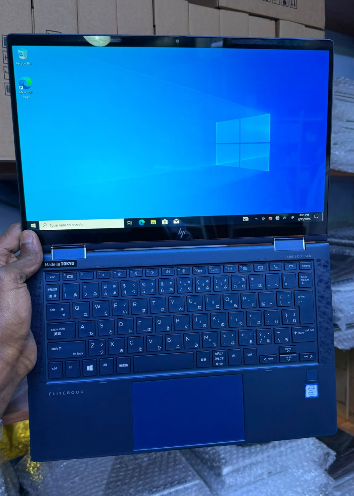 HP DRAGON FLY G2 8TH 16GB 512SSD X360 TOUCHSCREEN product photo