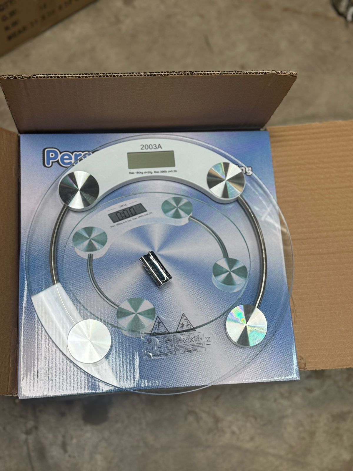 Glass Bathroom Scale product photo