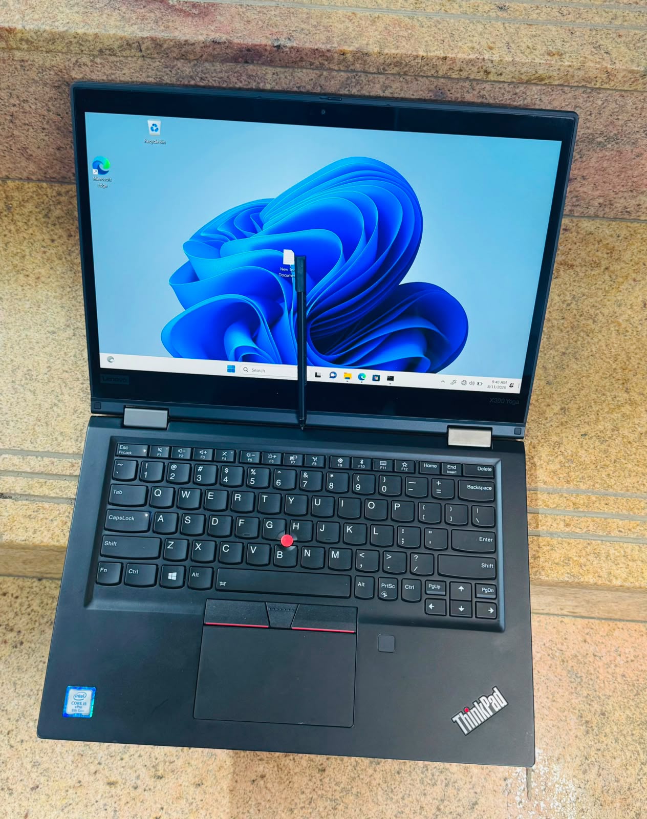 LENOVO YOGA 380 CORE I5 8TH 16GB 256SSD X360 TOUCHSCREEN WITH STYLUS PEN product photo
